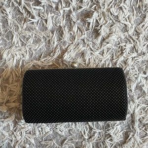 Jessica McClintock clutch with optional body chain